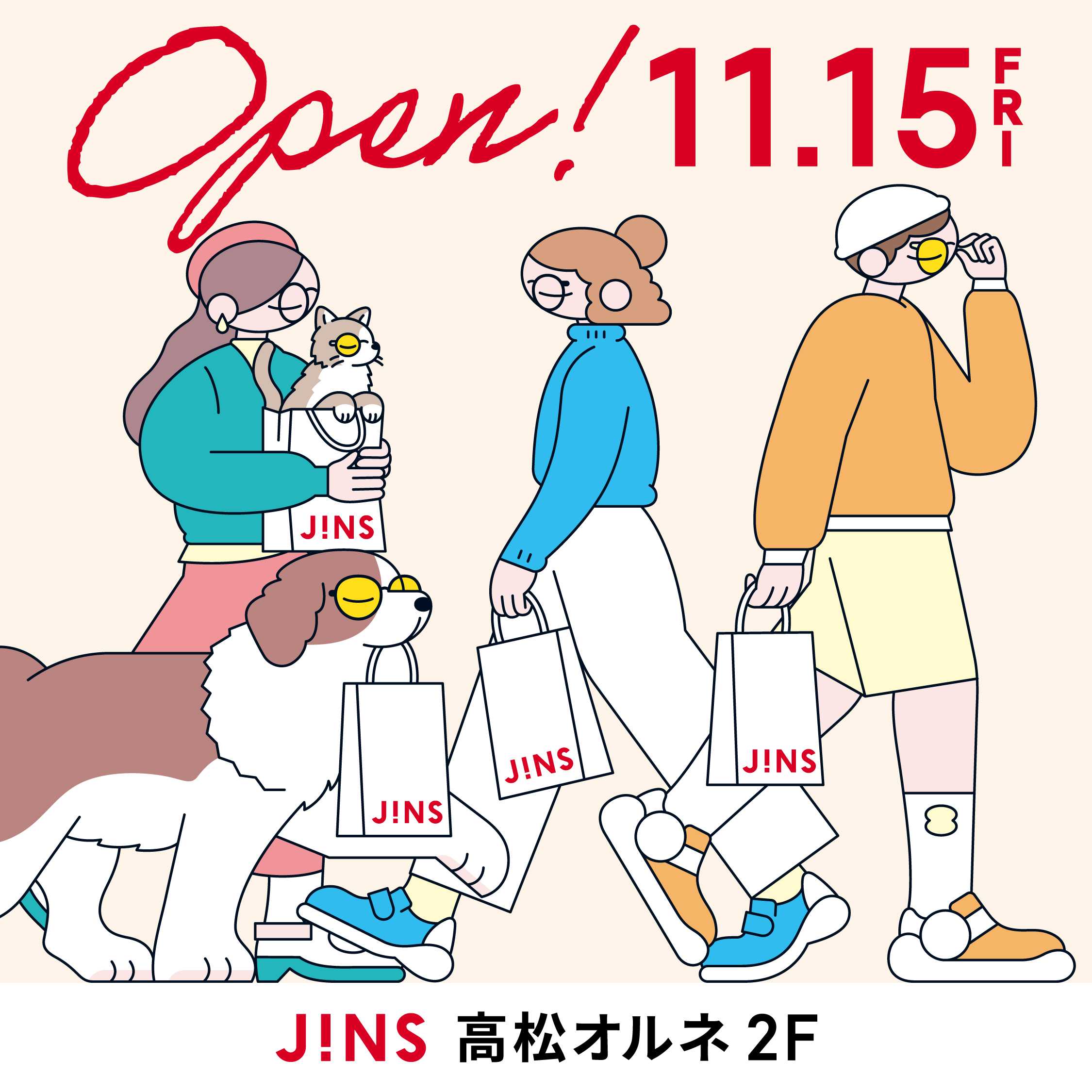 【新店OPEN】JINS