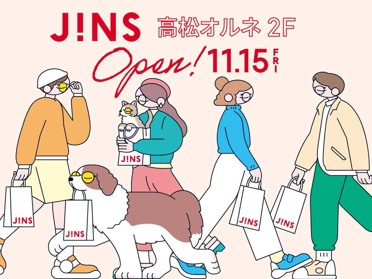 JINSオープン！！